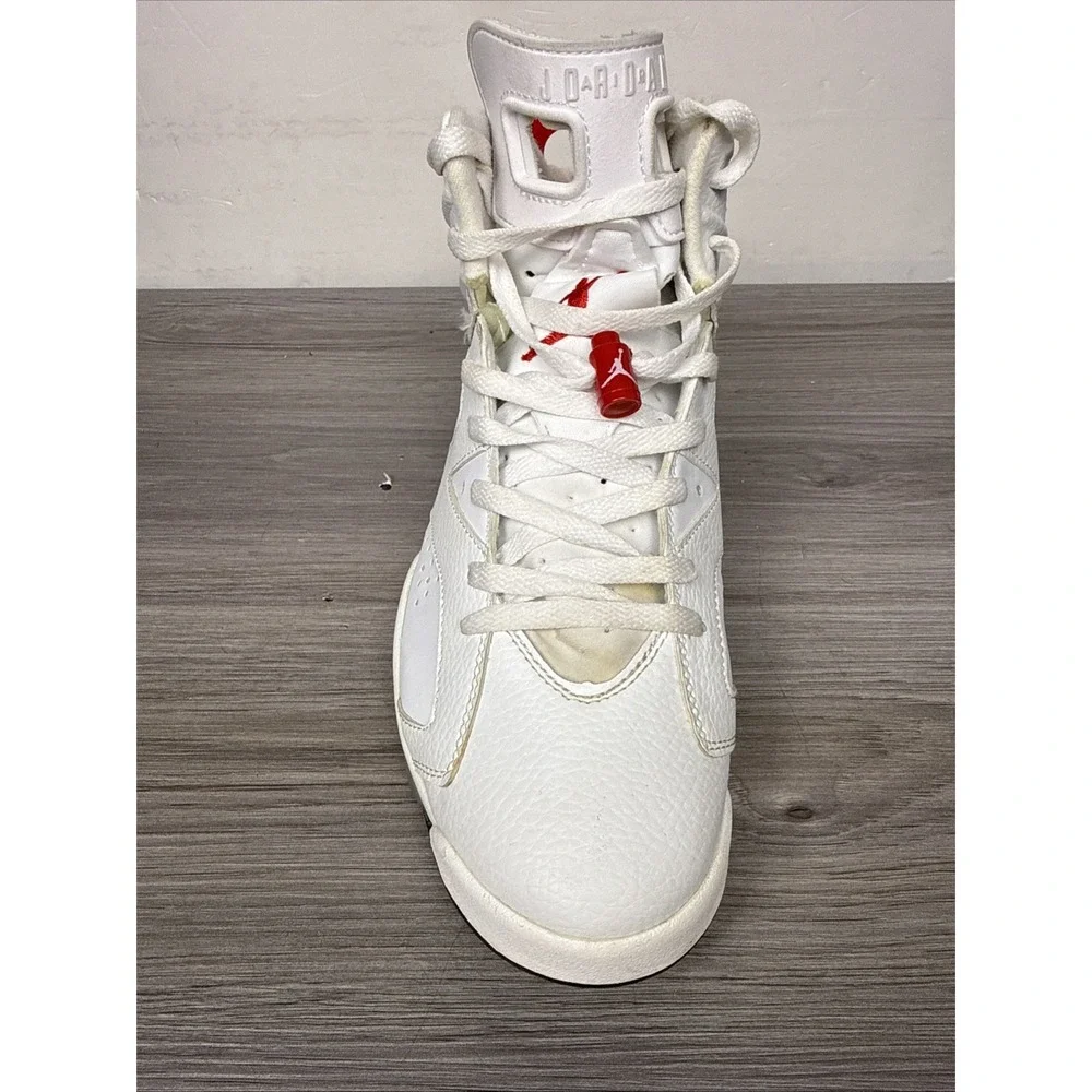 Jordan Air Jordan 6 Retro Red Oreo High Top White Red CT8529-162 SZ 11